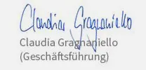 Unterschrift Claudia